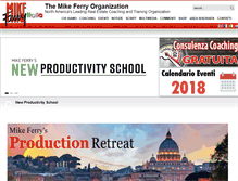 Tablet Screenshot of mikeferryitalia.com